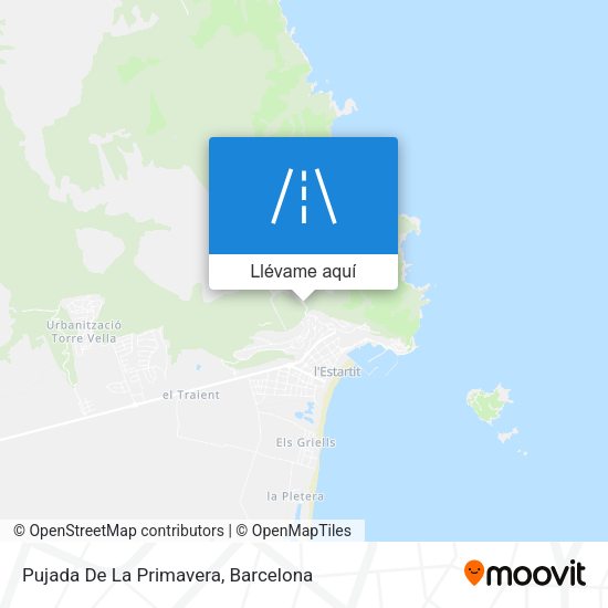 Mapa Pujada De La Primavera