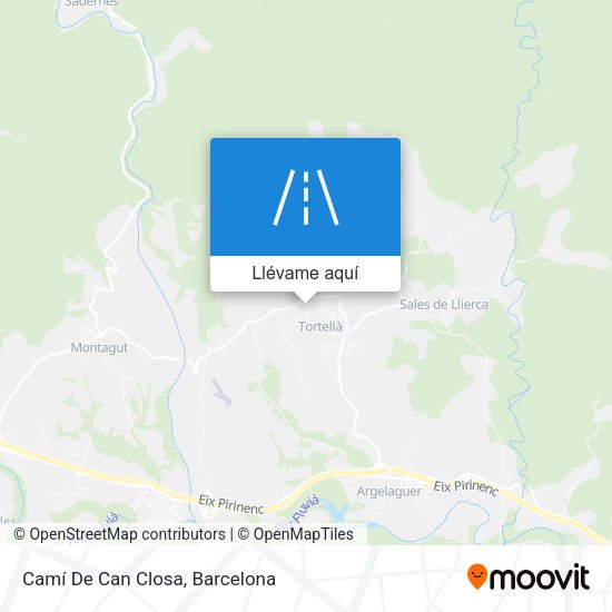 Mapa Camí De Can Closa
