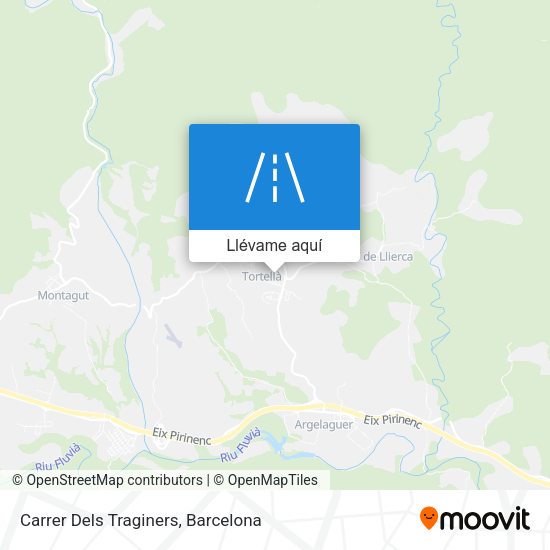 Mapa Carrer Dels Traginers