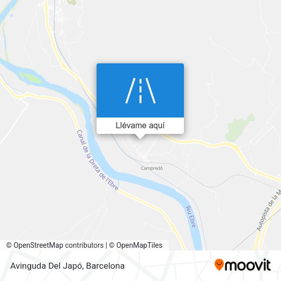 Mapa Avinguda Del Japó