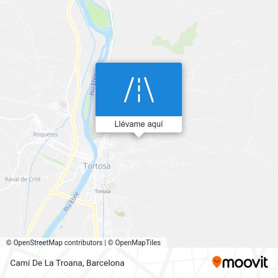 Mapa Camí De La Troana
