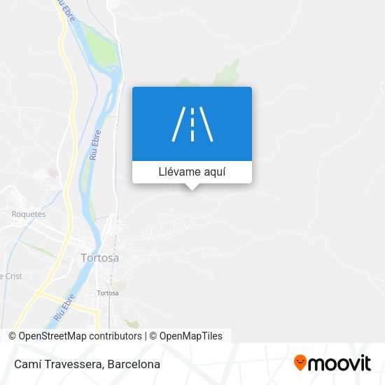Mapa Camí Travessera