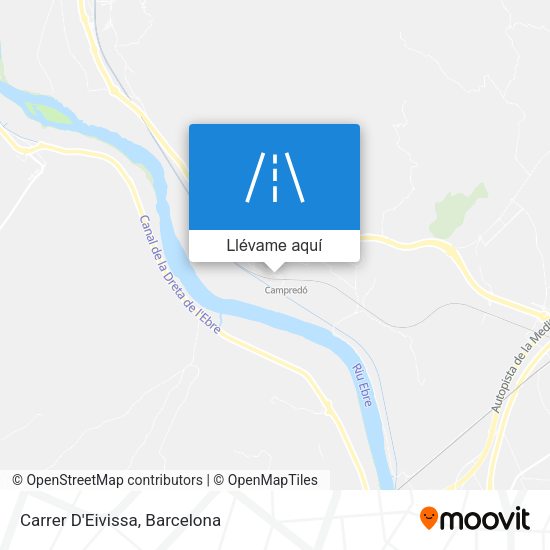 Mapa Carrer D'Eivissa