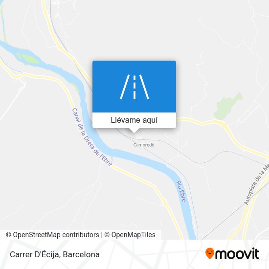 Mapa Carrer D'Écija