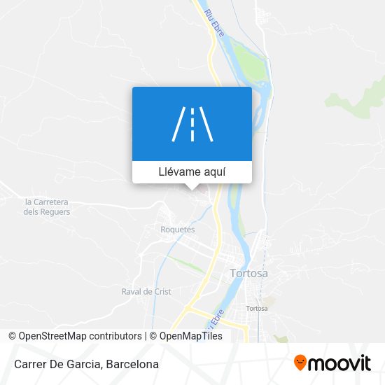 Mapa Carrer De Garcia