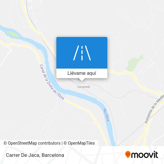 Mapa Carrer De Jaca