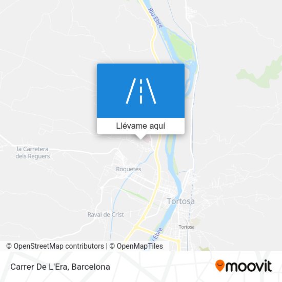 Mapa Carrer De L'Era