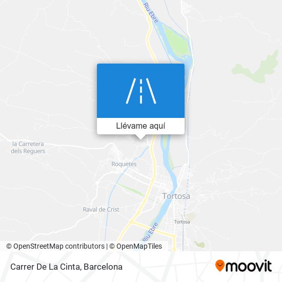 Mapa Carrer De La Cinta