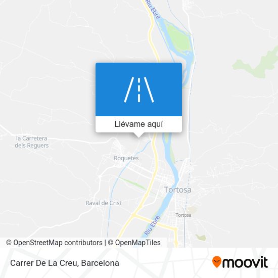 Mapa Carrer De La Creu