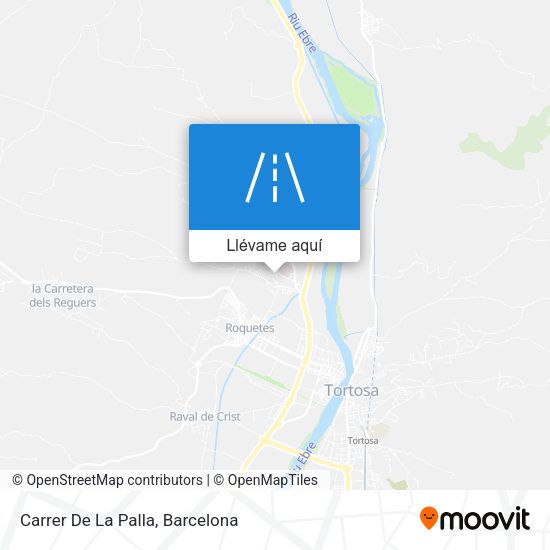 Mapa Carrer De La Palla