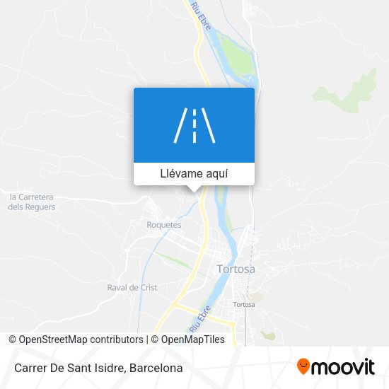 Mapa Carrer De Sant Isidre