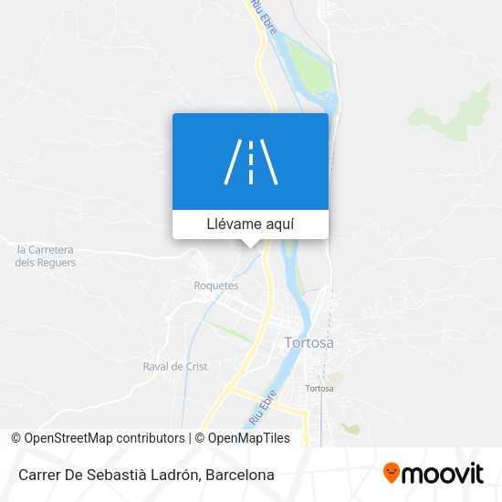 Mapa Carrer De Sebastià Ladrón