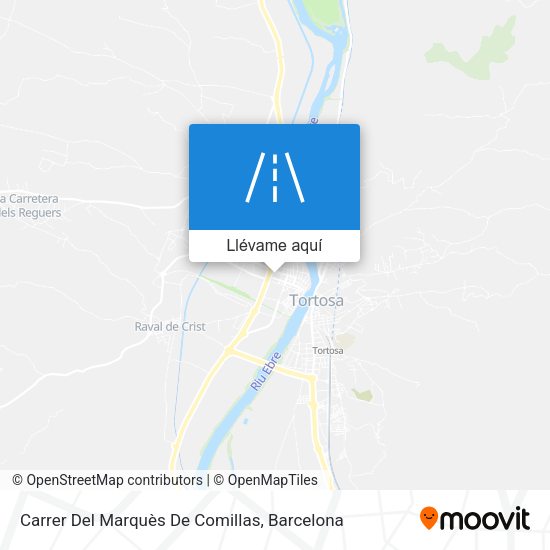 Mapa Carrer Del Marquès De Comillas