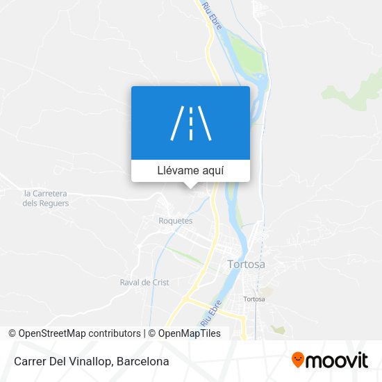 Mapa Carrer Del Vinallop