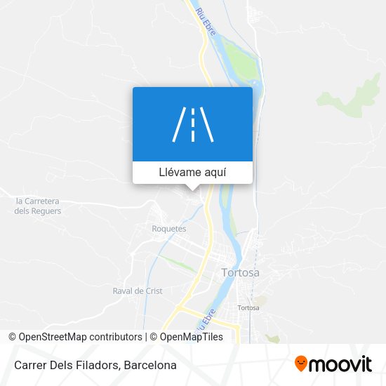 Mapa Carrer Dels Filadors