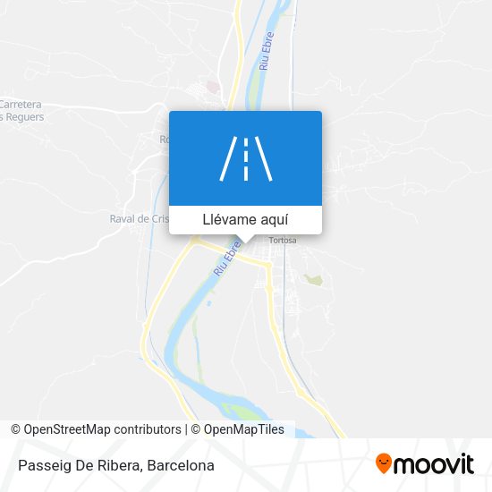 Mapa Passeig De Ribera