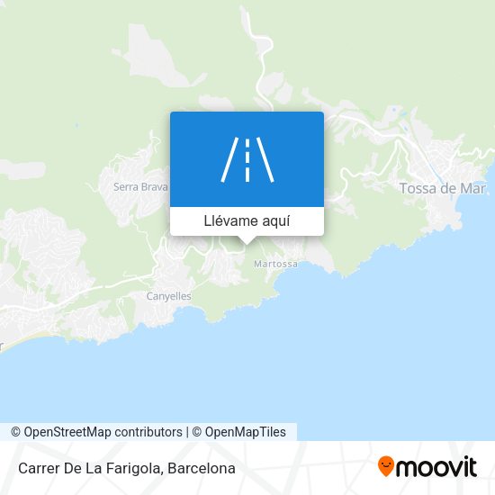 Mapa Carrer De La Farigola