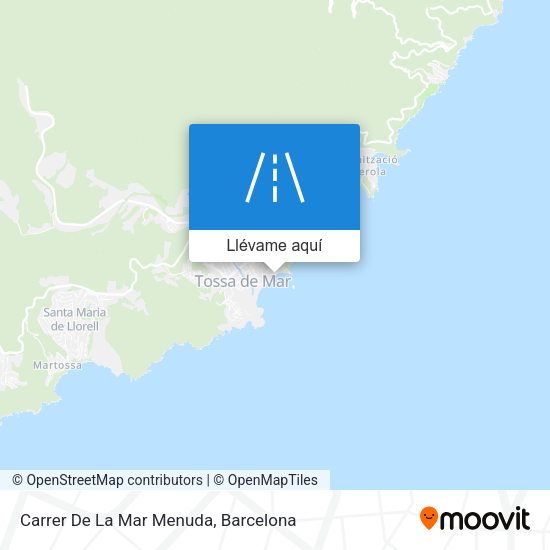 Mapa Carrer De La Mar Menuda
