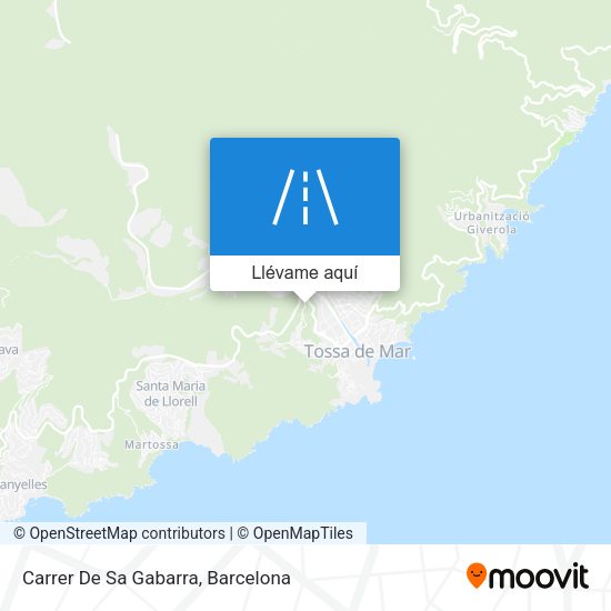 Mapa Carrer De Sa Gabarra