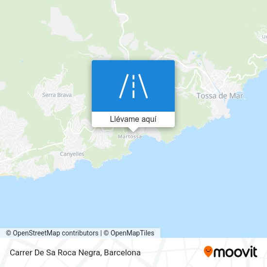 Mapa Carrer De Sa Roca Negra