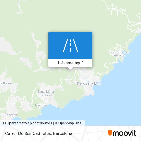 Mapa Carrer De Ses Cadiretes
