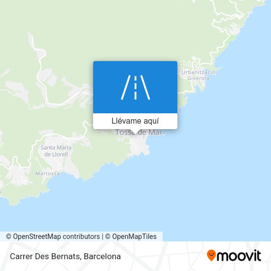 Mapa Carrer Des Bernats