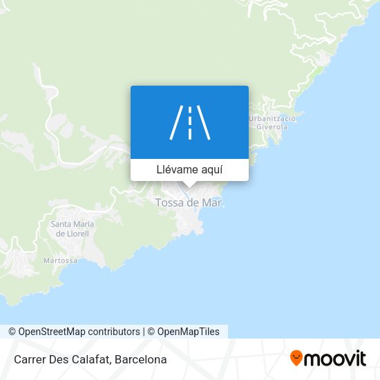Mapa Carrer Des Calafat