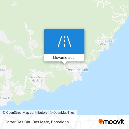 Mapa Carrer Des Cau Des Mero
