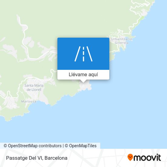 Mapa Passatge Del VI