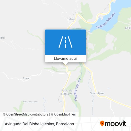 Mapa Avinguda Del Bisbe Iglesias