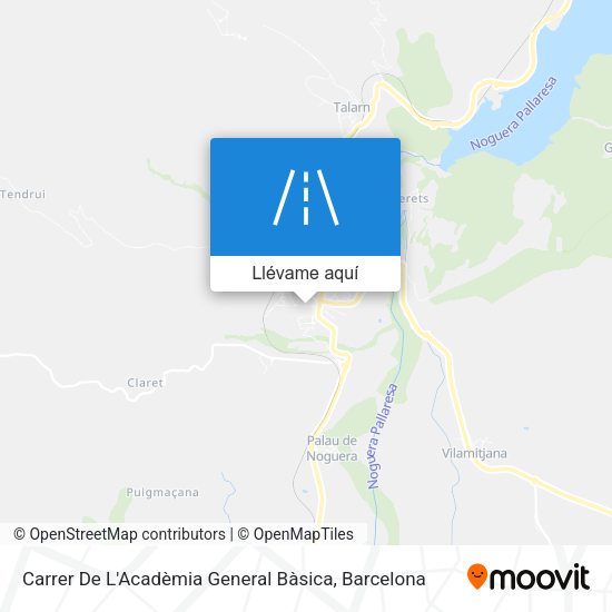 Mapa Carrer De L'Acadèmia General Bàsica