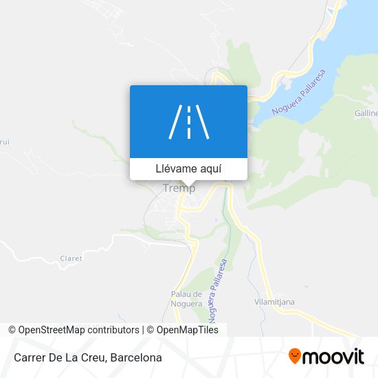 Mapa Carrer De La Creu