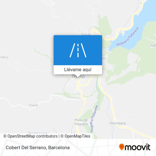Mapa Cobert Del Serrano