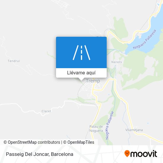 Mapa Passeig Del Joncar