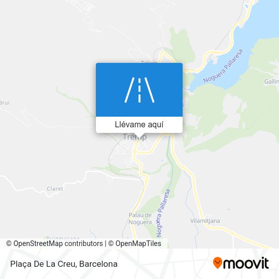 Mapa Plaça De La Creu