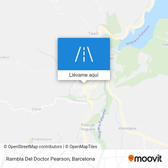 Mapa Rambla Del Doctor Pearson