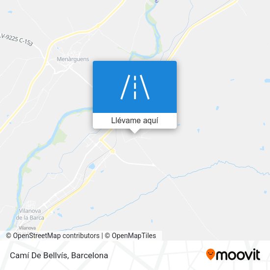 Mapa Camí De Bellvís