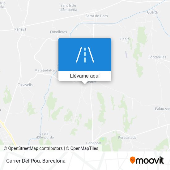 Mapa Carrer Del Pou