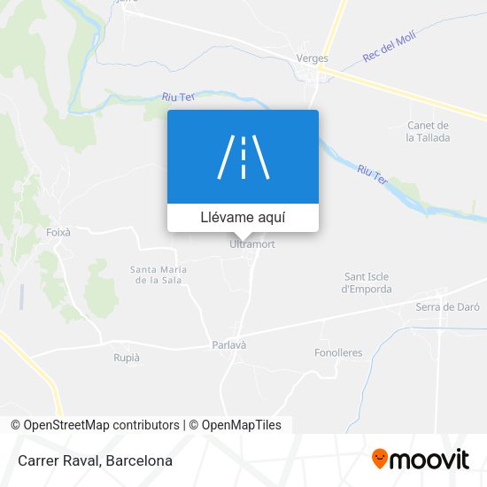 Mapa Carrer Raval