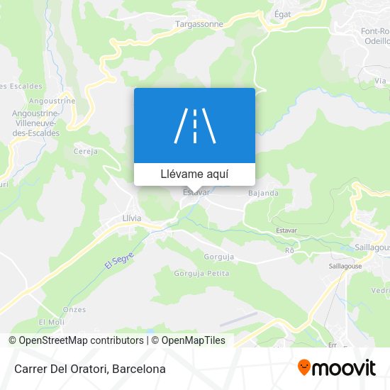 Mapa Carrer Del Oratori