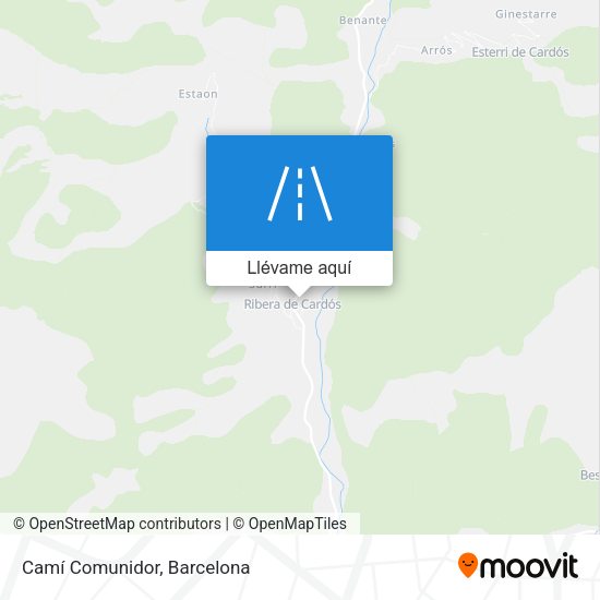 Mapa Camí Comunidor