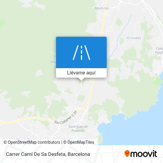 Mapa Carrer Camí De Sa Desfeta