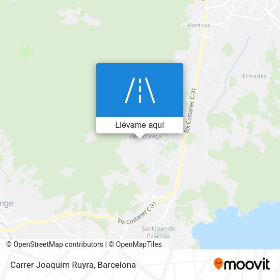 Mapa Carrer Joaquím Ruyra