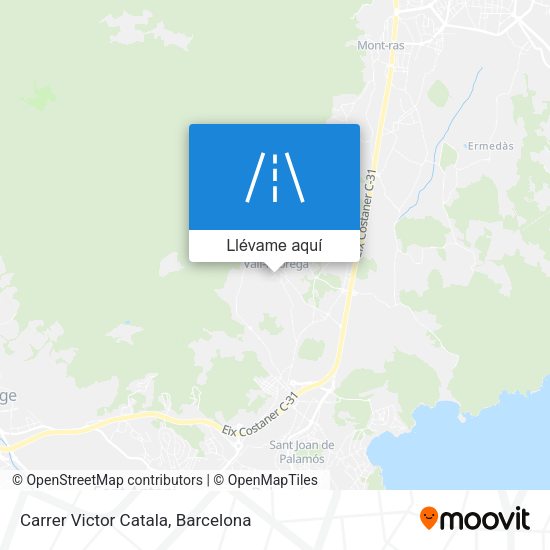 Mapa Carrer Victor Catala