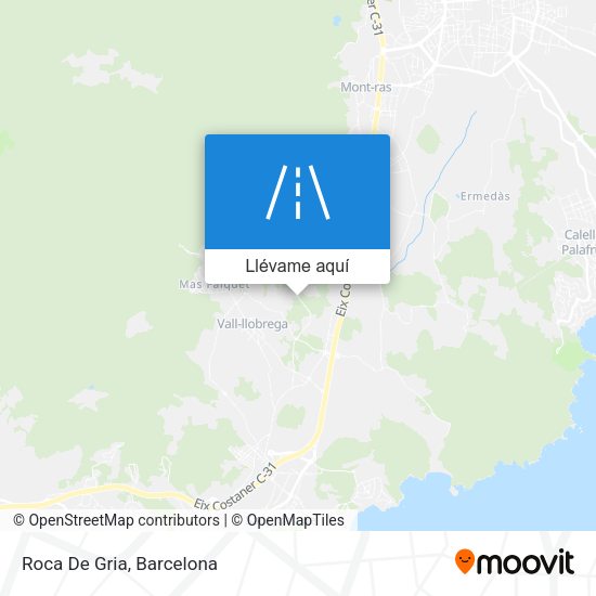 Mapa Roca De Gria