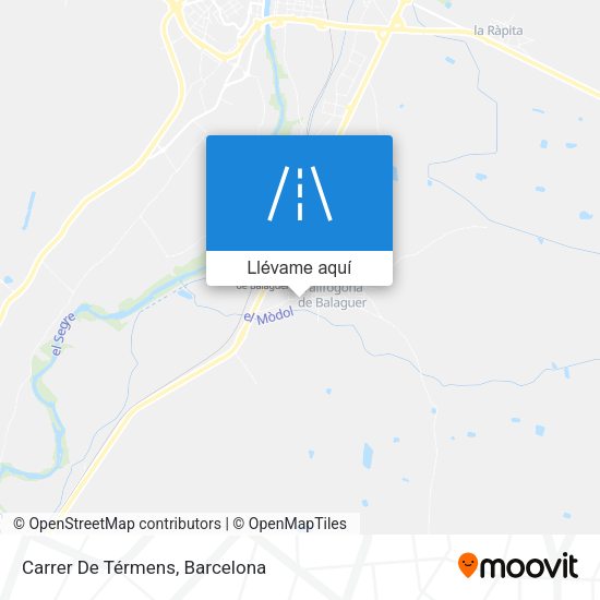 Mapa Carrer De Térmens