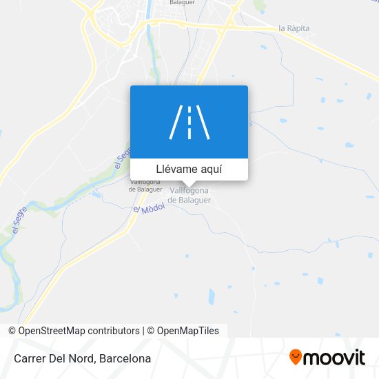 Mapa Carrer Del Nord