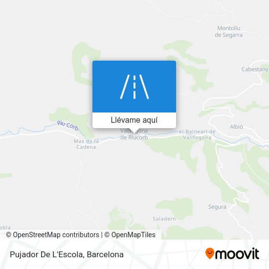 Mapa Pujador De L'Escola