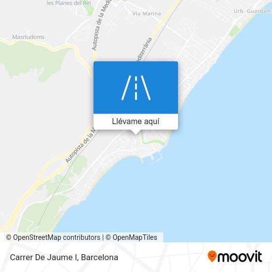 Mapa Carrer De Jaume I