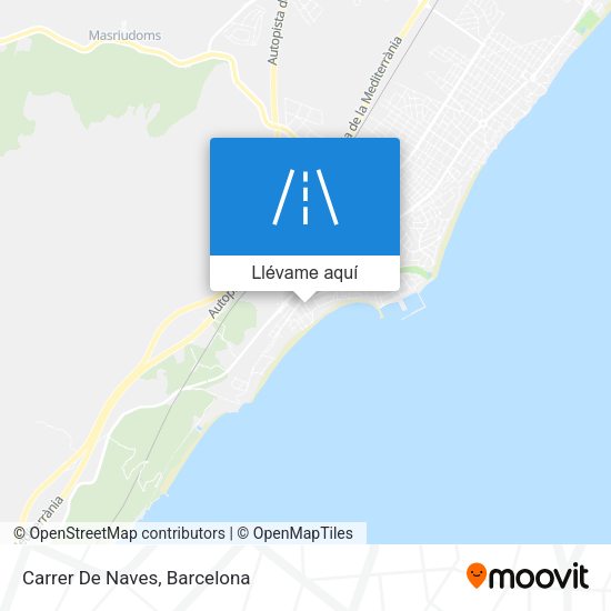 Mapa Carrer De Naves